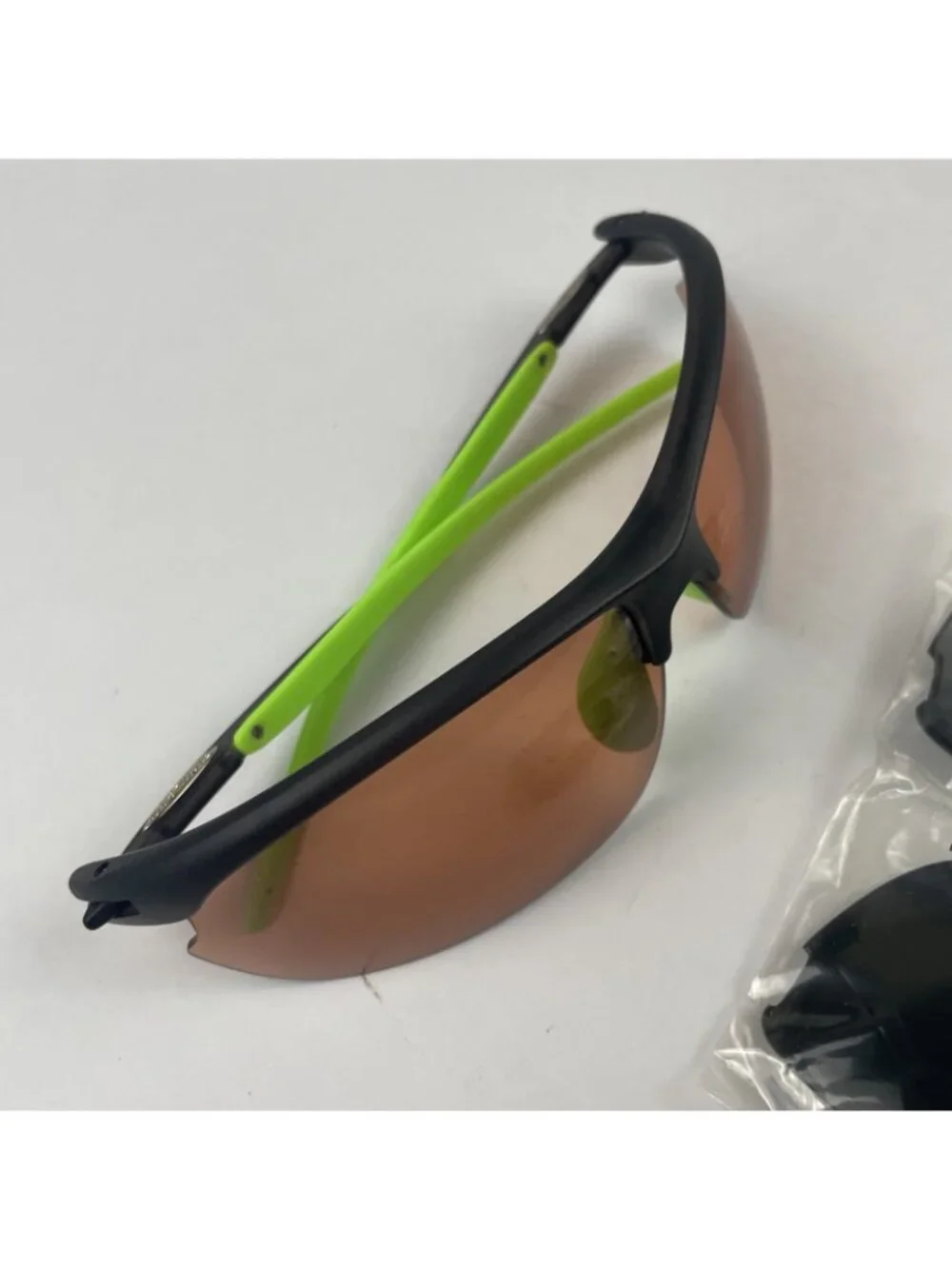 SUNCLOUD Slant Polarized Sunglasses by Polaroid Wrap Around Sports Nose Guards